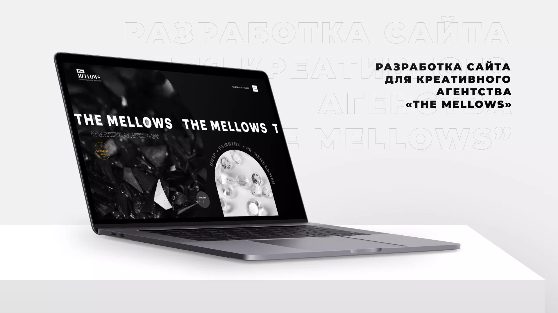 Разработка сайта креативного агентства «The Mellows» в Устюжне
