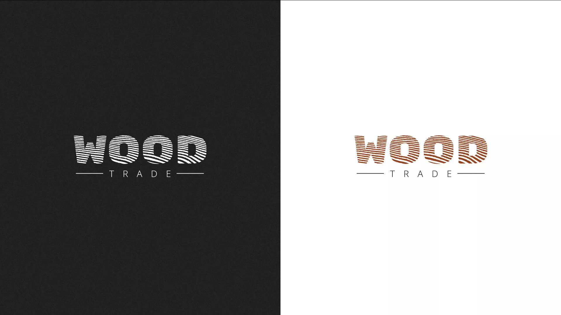 Разработка логотипа для компании «Wood Trade» в Устюжне